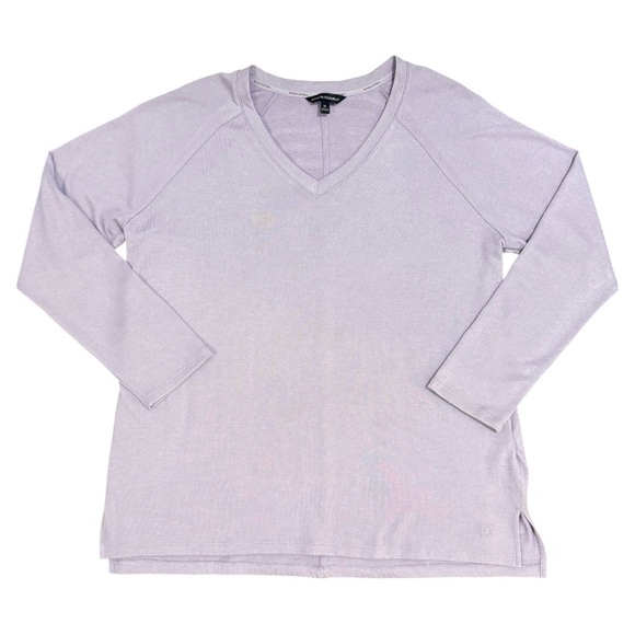 Banana Republic Women's Soft Long Sleeve V-Neck Tunic Top - Picture 9 of 10